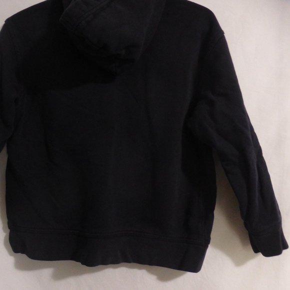 GAP KIDS, black hooded sweatshirt, kangaroo pockets, size small, GUC - Picture 11 of 11